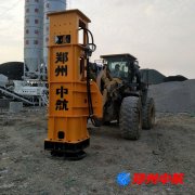 陜西新建銀川至西安鐵路(陜西段)站液壓夯實機施工案例